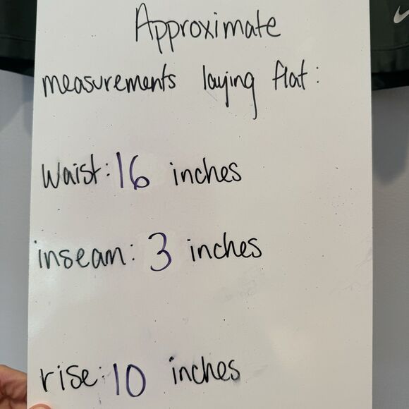 Nike Pro Dri-Fit Shorts Stretch 3" inseam Gym Women XXL Sage Green AO9977-326 - Picture 8 of 8